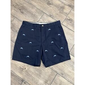 Polo Ralph Lauren Stretch Classic Fit Embroidered Swordfish‎ Flat Men's Shorts